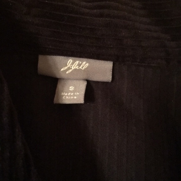 J Jill black corduroy jacket - Picture 4 of 4